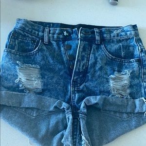 One Teaspoon Denim shorts